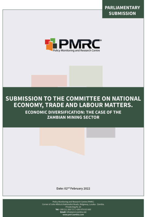 PMRC Parliament Submission – The Committee On National Economy, Trade And Labour Matters
