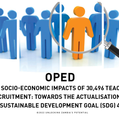 PMRC OPED –  The Socio-Economic Impacts of 30,496 Teacher Recruitment- Towards The Actualisation Of Sustainable Development Goal (SDG) 4