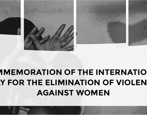 PMRC Press Statement – Commemoration of the International Day for the Elimination of Violence Against Women