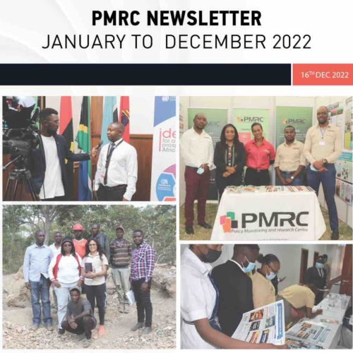 PMRC Newsletter: January – December 2022